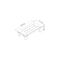 Alfi Brand AB4408 24'' Wooden Stool for your Wooden Tub AB4408 - alternate 5